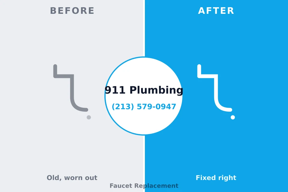 Before and after: plumbing company Munising, MI